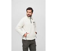 Brandit Teddyfleece Troyer Pile Giacca con Zip Pullover Colletto Sweater Giacca