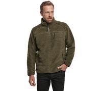 Brandit Teddyfleece Troyer Pile Giacca con Zip Pullover Colletto Sweater Giacca