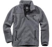Brandit Teddyfleece Troyer S-5XL Faserpelz Peluche Pullover Con Zip Giacca