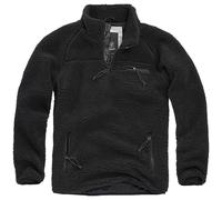 Brandit Teddyfleece Troyer S-5XL Faserpelz Peluche Pullover Con Zip Giacca