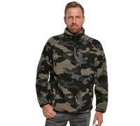 §Giacca Brandit Teddyfleece Troyer Camo Scuro§