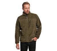 Brandit Teddyfleece Pullover, verde, taglia 3XL per maschi