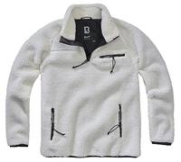 Brandit Teddyfleece, pullover M male Bianco