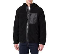 Brandit Teddyfleece Work Jacket 15Y, Color: black, Size: XXL