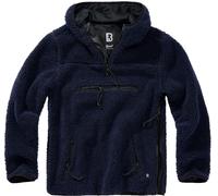 Brandit Teddyfleece Worker Pullover, Uomo, Navy, 3XL