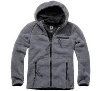 Brandit Teddyfleece Worker Jacket, Color: anthrazit, Size: L