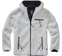 Brandit Teddyfleece Worker Giacca, bianco, taglia 6XL per maschi