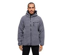 Brandit Teddyfleece Worker Jacket, Uomo, Anthrazit, 4XL
