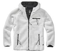 Giacca Moto Brandit Teddyfleece BiancoXXL Bianco