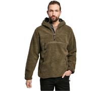 BRANDIT TEDDYFLEECE WORKER PULLOVER CON CAPPUCCIO MAGLIONE INVERNALE CACCIA...