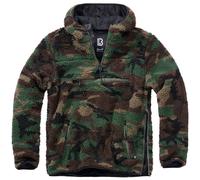 Brandit Teddyfleece Worker Pullover Con Cappuccio Felpa con Cappuccio Pile
