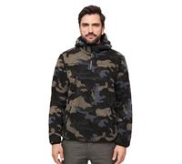 Brandit Teddyfleece Worker Pullover, Uomo, Darkcamo, 5XL
