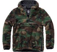 Brandit Teddyfleece Worker Pullover, verde, taglia 3XL per maschi