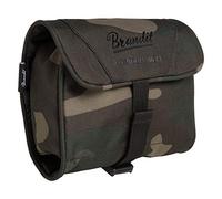 Brandit Medium Borsa articoli da toeletta, nero-grigio per maschi