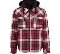 Brandit Top Heavy Twill Giacca, rosso/nero, Taglia S