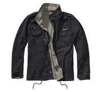 Brandit Twister Uomo Giacca di mezza stagione nero/oliva 100% cotone