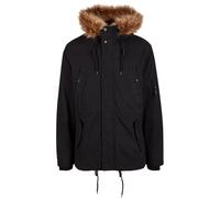 Brandit Uomo Fish Tail Parka Giacca Invernale Inserti IN Pelliccia Cappa Tasche