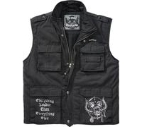 Brandit Uomo Gilet Motörhead Gilet Ranger Nero 4XL Nero