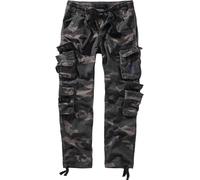 Brandit Pure Slim Fit, pantaloni cargo S male Darkcamo