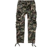 Brandit Uomo Pure Slim Fit Trousers Woodland S Camouflage