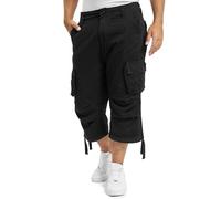 Brandit Pantaloncini 3/4 Uomo Urban Legend Cargo Nero Taglia M