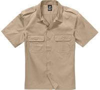 Brandit Us Short Sleeve Shirt Beige S Uomo