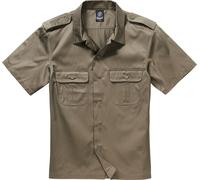 Brandit US Shirt Short Sleeve, Color: olive, Size: 7XL