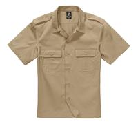 Brandit US Camicia 1/2 Estate Urbano Uniforme Combattiento Tattico Patrol Beige