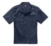 Brandit US Camicia 1/2 Manica Corta Lavoro Esercito Uniforme Top Estate Navy