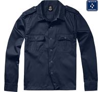 Brandit US Camicia a maniche lunghe, Blu navy, Taglia XL