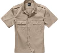 Brandit US, camicia manica corta S male Beige