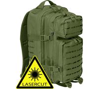 Brandit US Cooper Lasercut M Zaino, oliva, Taglia unica