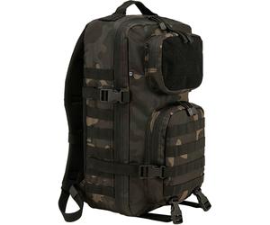 Brandit US Cooper Patch Large Zaino, nero-verde-marrone, taglia 31-40l per maschi