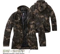 BRANDIT US M65 FIELD JACKET DONNA ARMY GIACCA INVERNALE FODERATA PARKA OUTDOO...