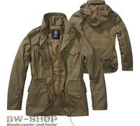 BRANDIT US M65 FIELD JACKET DONNA ARMY GIACCA INVERNALE FODERATA PARKA OUTDOO...