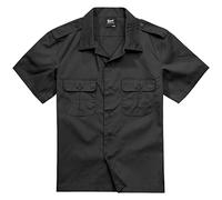 Brandit US Ripstop Shirt Short Sleeve, color: black, size: 4XL