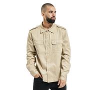 Brandit US Shirt Long Sleeve, Uomo, Beige, 6XL
