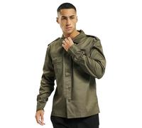 Brandit US Shirt Long Sleeve, Uomo, Olive, 6XL