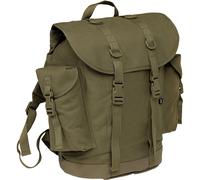Brandit Vintage Bw Tedesco Caccia Zaino Cotone Canvas Militare Zaino Oliva