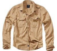 Brandit Vintage Longsleeve Camicia, beige, taglia 7XL