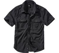 Brandit Vintage, camicia manica corta XL male Nero
