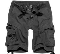 Brandit Vintage Classic Combattere Uomo Carico Shorts Campeggio Trekking Nero