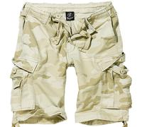Brandit Vintage Classic Esercito Carico Uomo Combattere Shorts Cotone Sandstorm