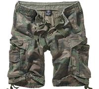Brandit Vintage Classic Militare Uomo Carico Combattere Militare Shorts Woodland
