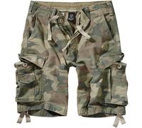 Brandit Vintage Classic Pantaloncini All'Aperto Uomini Pesca Light Woodland Camo
