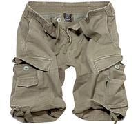 Brandit Vintage Classic Uomo Combattere Carico Estate Shorts Cadetto Oliva