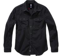 Brandit Vintage Long Sleeve Camicia da donna, nero, Taglia XS