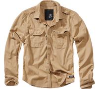 Brandit Vintage Longsleeve Camicia, Sabbia, Taglia 4XL