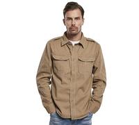 Brandit Vintage Shirt Long Sleeve, Uomo, camel, S