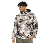 Brandit Giacca a vento Windbreaker Urban Uomo talpa/greige/nero/bianco XL